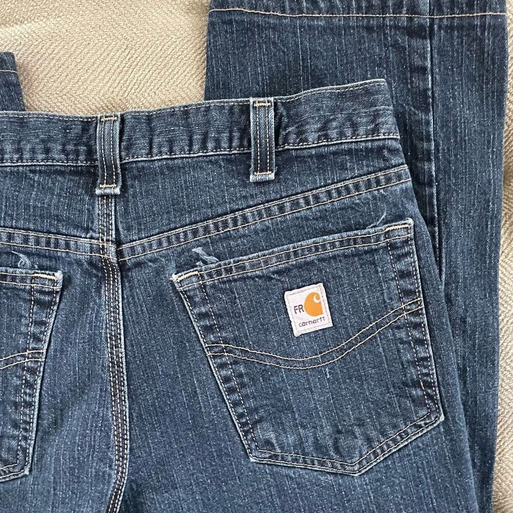Carhartt Flame Resistant Jeans Traditional Fit 32 x 29 - Picture 3 of 10